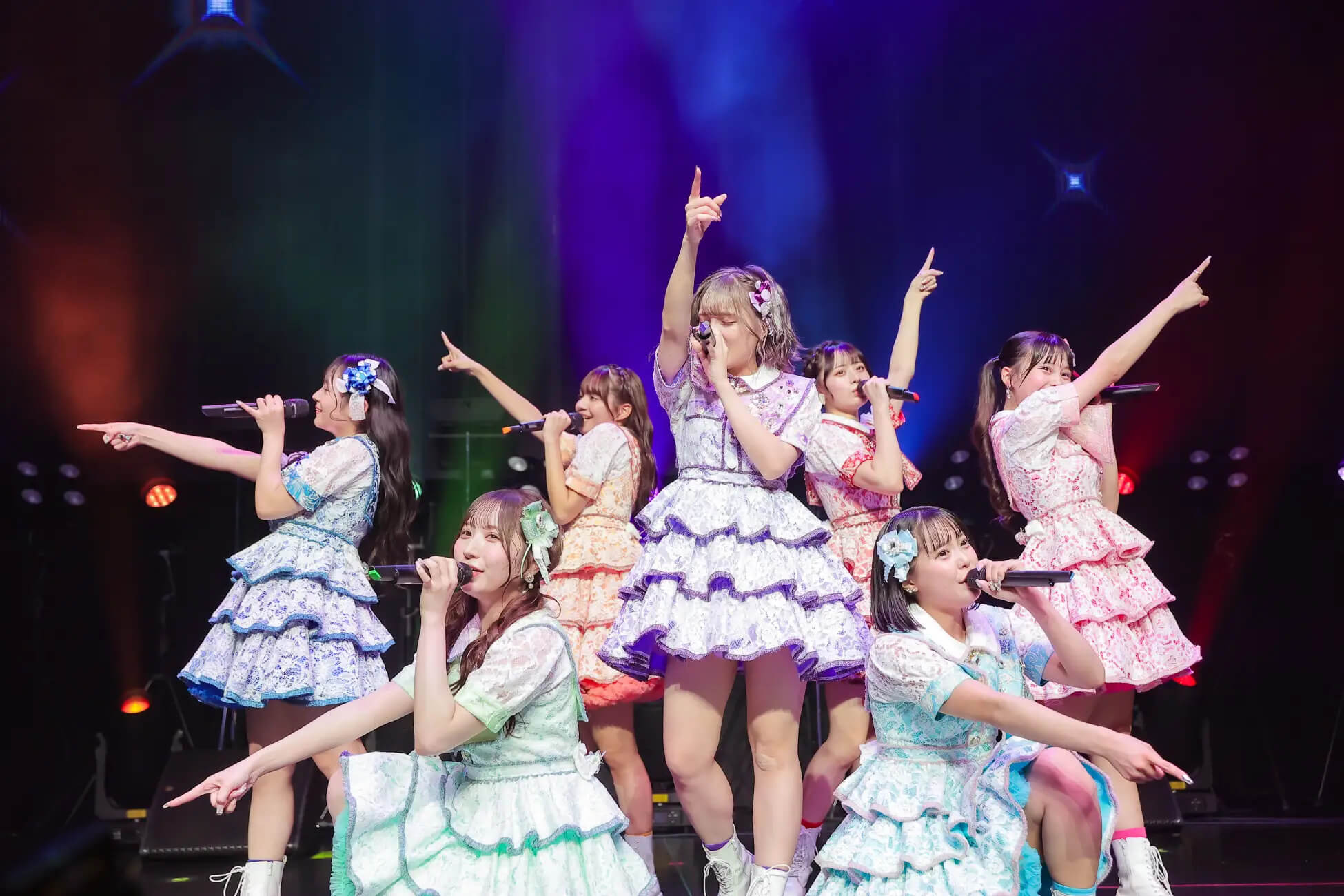 楽曲の世界観を表現するアイドルダンス