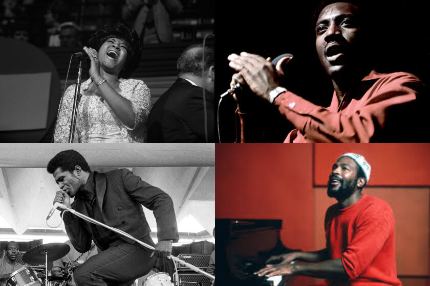 おしゃれなソウルミュージックに合わせて踊る