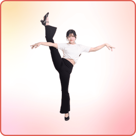 シアターダンスコースのレッスン風景